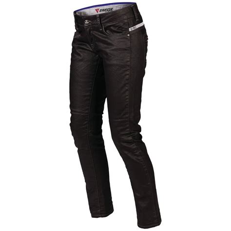 Dainese Ladies' D19 Denim Kevlar Motorcycle Jeans - Black | Motorcycle Jeans | Bike Stop UK