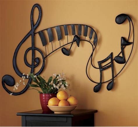 Top 20 of Metal Music Notes Wall Art