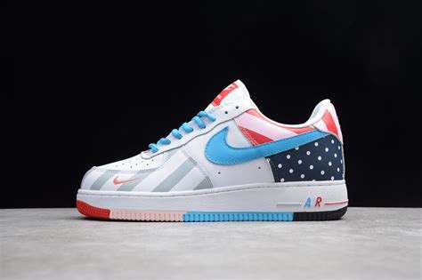 Nike Air Force 1 Parra White Multi Color Mens AH8462-100 - Sepsale