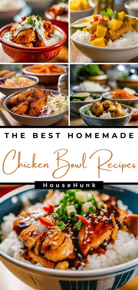 20 Chicken Bowl Recipes for Busy Lives - House Hunk