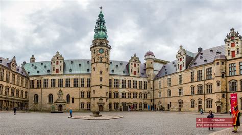 Near Copenhagen. Kronborg Castle in Elsinore (Helsingør)