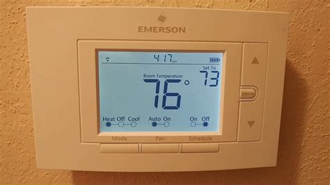 Install Emerson Sensi Wi-fi Smart Thermostat