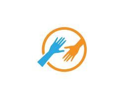 Volunteer Hands Logo