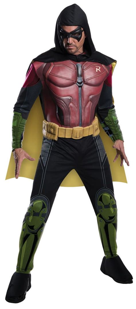 Robin Arkham Asylum Batman Costume 884822 | Robin halloween costume ...