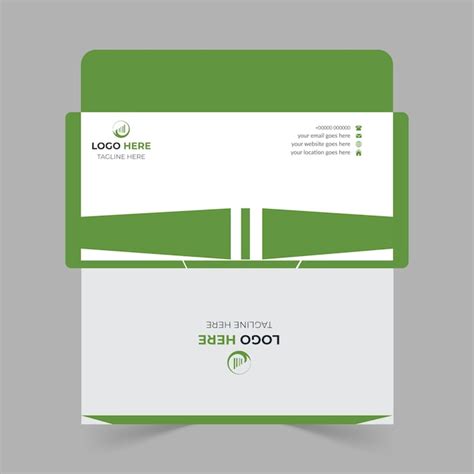 Premium Vector | Envelope design template