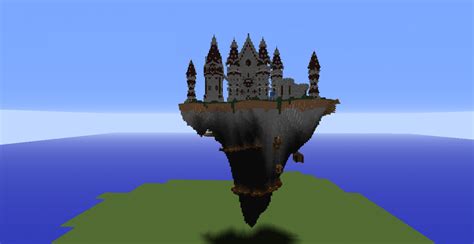 Floating Castle Minecraft Map