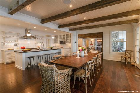 9 of Our Favorite Rustic Kitchens with Exposed Wood Beams | Boston Design Guide