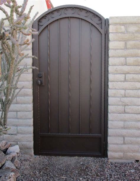 Ornamental Iron Gates | Affordable Fence and Gates Metal Gate Door, Metal Garden Gates, Metal ...