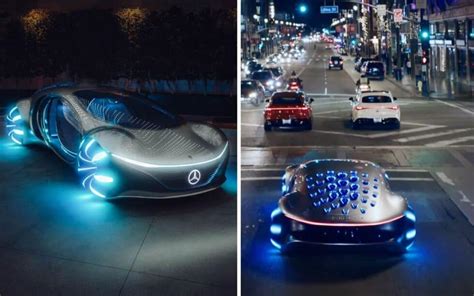 Mercedes-Benz Vision AVTR takes to the streets in LA