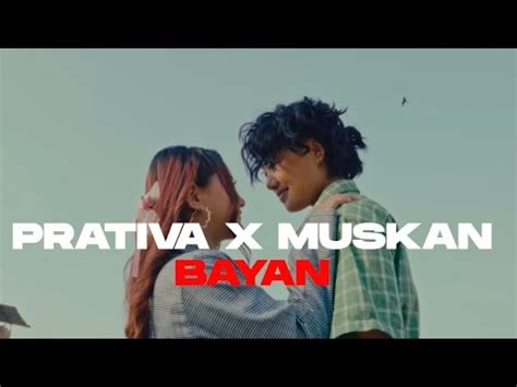 PRATIVA X MUSKAN - BAYAN ( OFFICIAL LYRICS VIDEO ) - YouTube