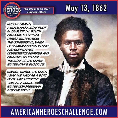 May 13 Robert Smalls' Escape - American Heroes Challenge