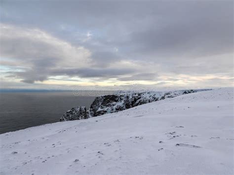 Nordkapp in Winter, Norway stock image. Image of mageroya - 178222873