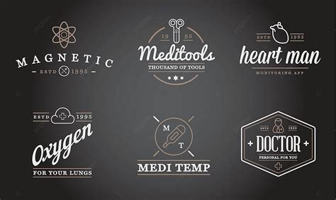 Versatile Health Vector Icons For Print Or Logos Vector, Minimal, Logo, Hospital PNG and Vector ...