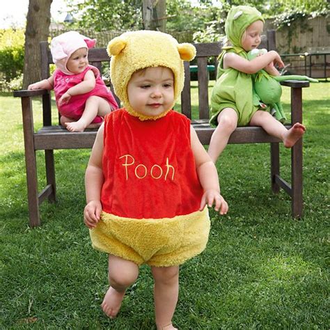 Baby Winnie the Pooh Costume | Winnie the pooh costume, Toddler halloween, Baby halloween costumes