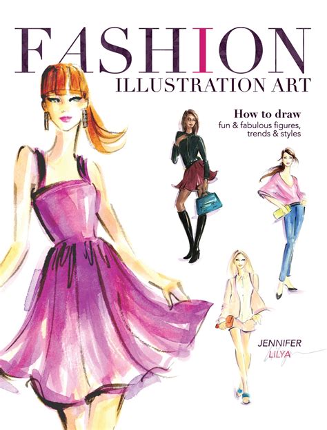 Fashion Illustration Art by Jennifer Lilya - Penguin Books Australia