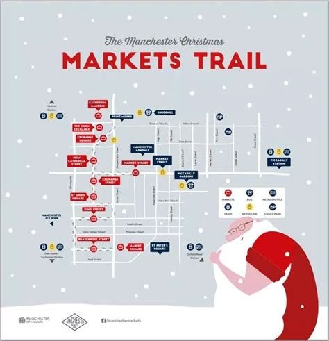 Manchester Christmas Markets Map - Map Of Staten