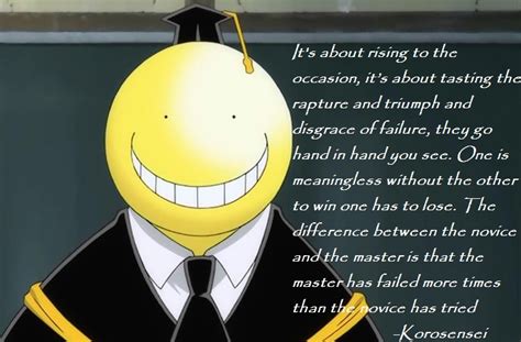 Triumph and failure(korosensei quote) by graphicjane on DeviantArt