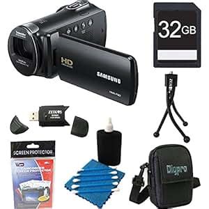 Amazon.com : Samsung HMX-F90 Flash Memory HD Digital Video Camcorder ...