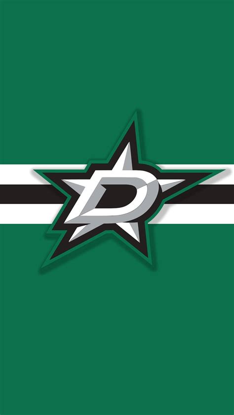 Download Minimalist Green Dallas Stars Wallpaper | Wallpapers.com