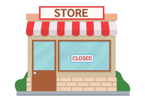 Closed_store_sign stock illustration. Illustration of blue - 12075629