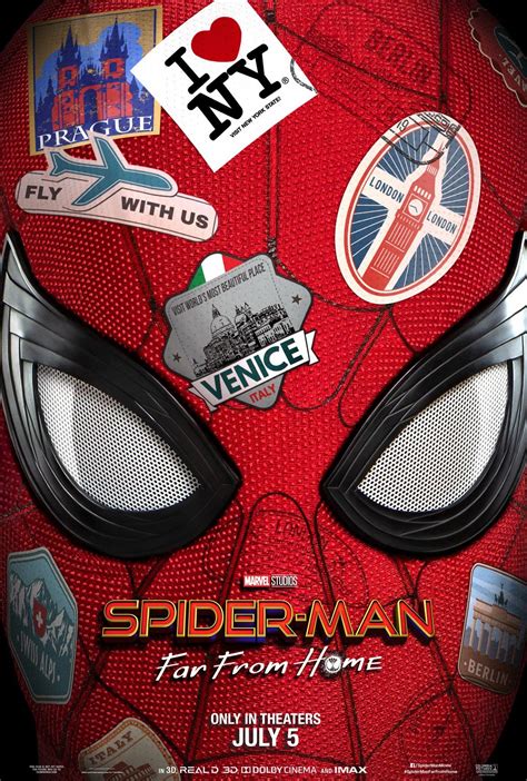 Spider-Man: Far From Home (2019) Poster #1 - Trailer Addict