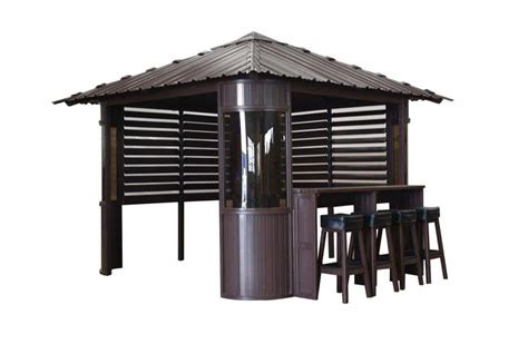 This Hot Tub Gazebo Turns Your Spa Into a Swim-Up Bar