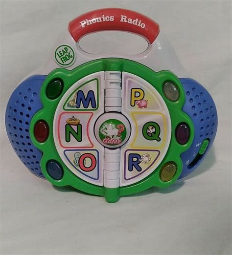 LeapFrog Phonics Radio Light up Music Singing Letters Plays 30 Songs Works Great for sale online ...