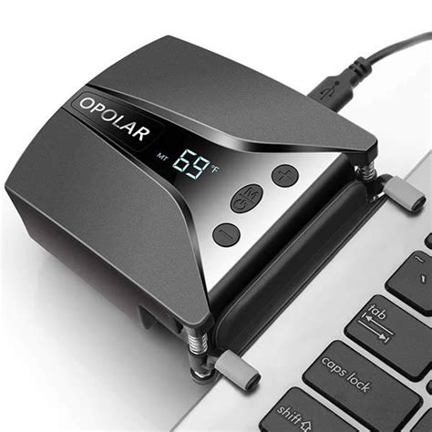 Opolar LC-06 Laptop Cooling Fan with Temperature Display | Gadgetsin