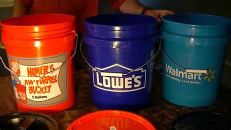 5 Gallon Utility Buckets And Lids Reviews And Testing - YouTube
