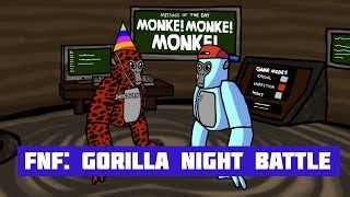 FNF VS GORILLA TAG: GORILLA NIGHT BATTLE free online game on Miniplay.com