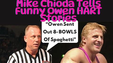 OWEN HART-Mike Chioda tells funny pranks that Owen Hart pulled on him. #wwe #owenhart #wrestling ...