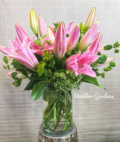 Oriental Lily Bouquet in Boulder, CO | BOULDER GARDENS FLORIST