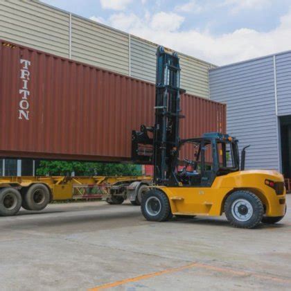 10 Ton Forklift Container Lifter Container Handler Container Forklift in Hangzhou, Zhejiang, China