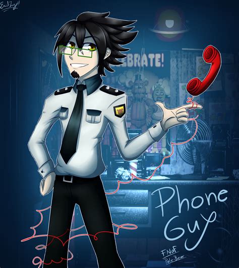 FNaF 1: Phone Guy by Emil-Inze on DeviantArt