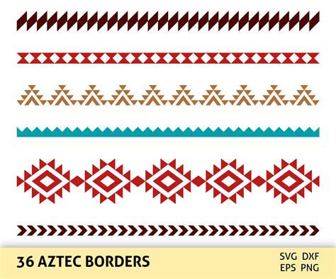 Aztec Border SVG