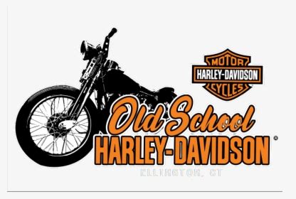 Old School Harley Davidson Ellington Ct, HD Png Download , Transparent Png Image - PNGitem