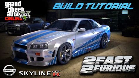 How to build Paul Walker's Nissan Skyline in GTA Online