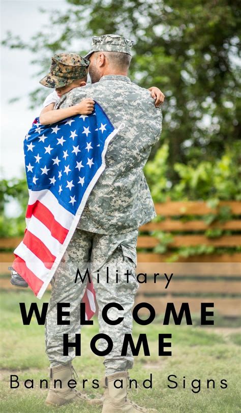 Free Military Welcome Home Banners And Signs | The Frugal Navy Wife