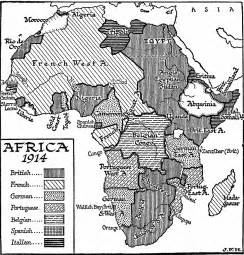 Map Of Africa Before Ww 1 – Topographic Map of Usa with States