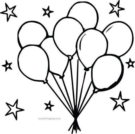 Party Balloons Drawing at GetDrawings | Free download