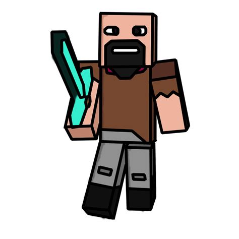 Notch 3D Minecraft Skin Art by PanCyanide on DeviantArt