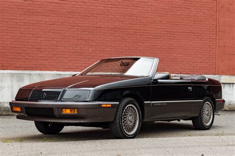 No Reserve: Modified 1989 Chrysler LeBaron GTC Convertible 5-Speed for ...