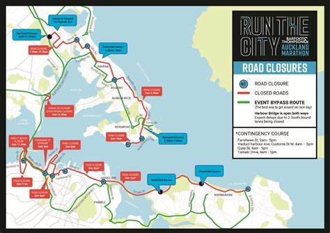 Road Closures - Barfoot & Thompson Auckland Marathon