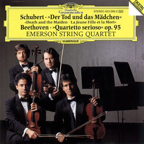 Product Family | BEETHOVEN, SCHUBERT String Quartet /Emerson String