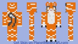 Orange Cat Minecraft Skin