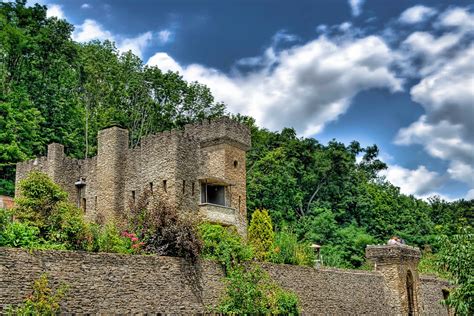 Chateau Laroche Loveland Castle A Castle in Ohio, USA - Chateau Laroche in Loveland, OH. The m ...