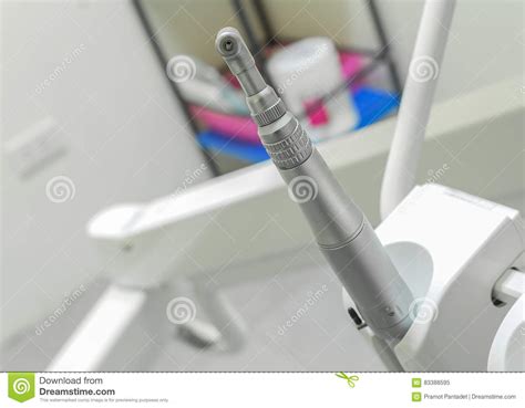 Dental Drill Motor Tool. High Speed Hand-piece Tool Dentist Stock Image ...