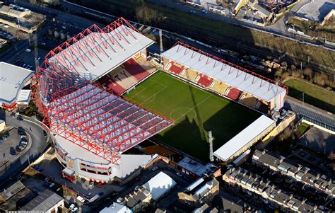 Valley Parade, aka Northern Commercials Stadium Bradford, West ...