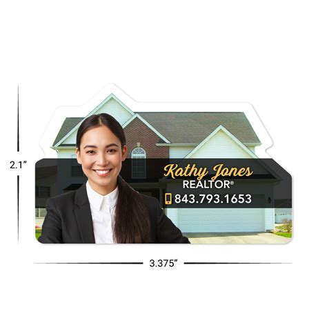 Custom Plastic Business Cards - House Shape – Plastic Printers