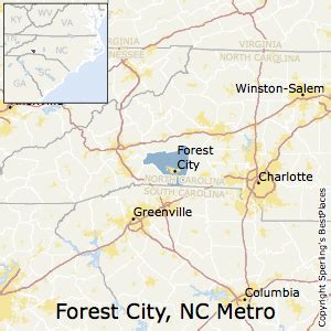 Best Places to Live in Forest City Metro Area, North Carolina